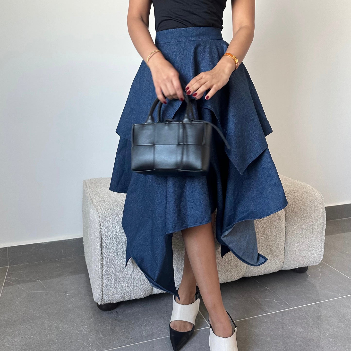 Denim skirt