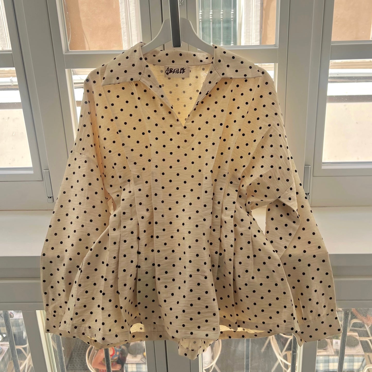 Polka-Dot Top