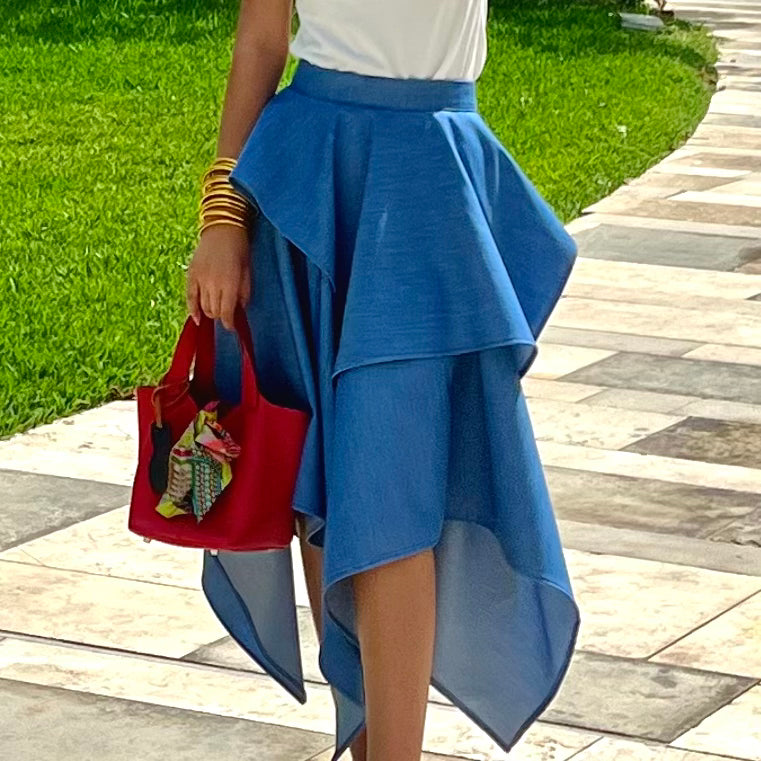 Denim skirt
