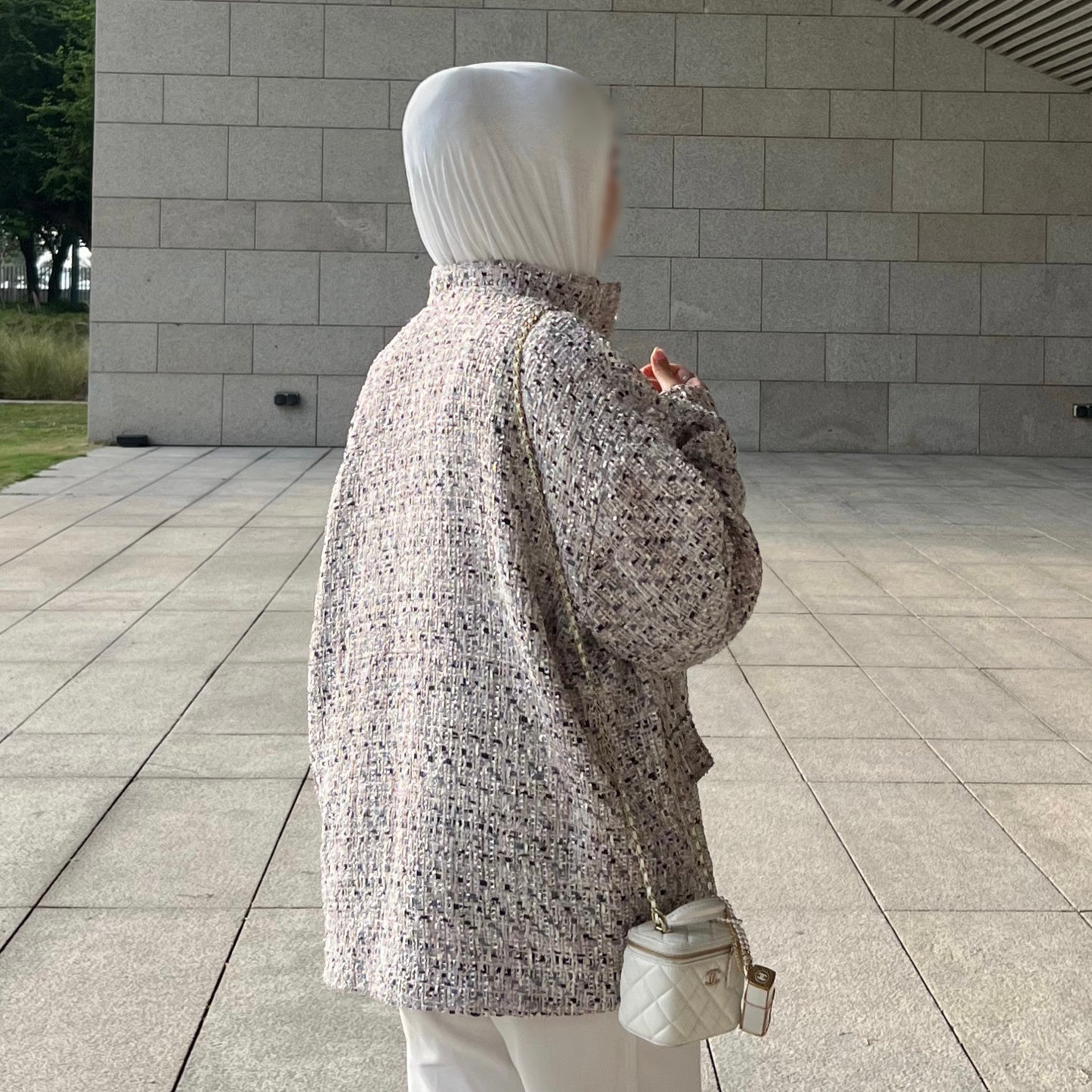 Tweed Colorful Glittery JACKET