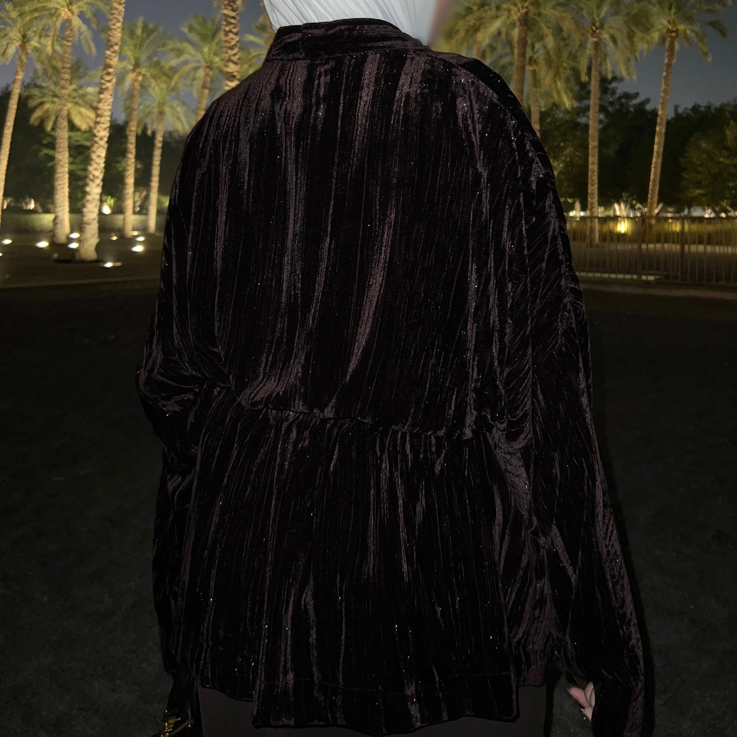 Choco Velvet Glitter JACKET