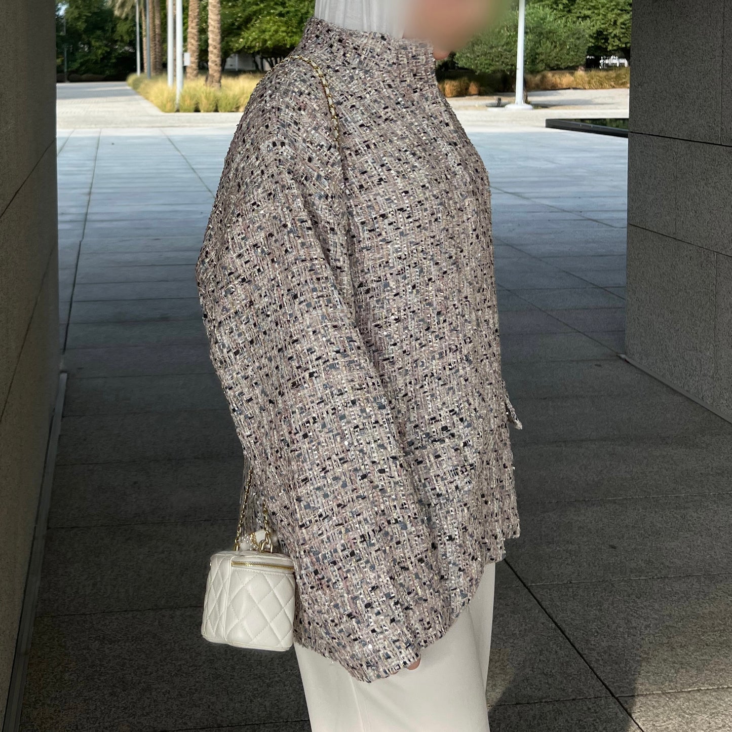 Tweed Colorful Glittery JACKET